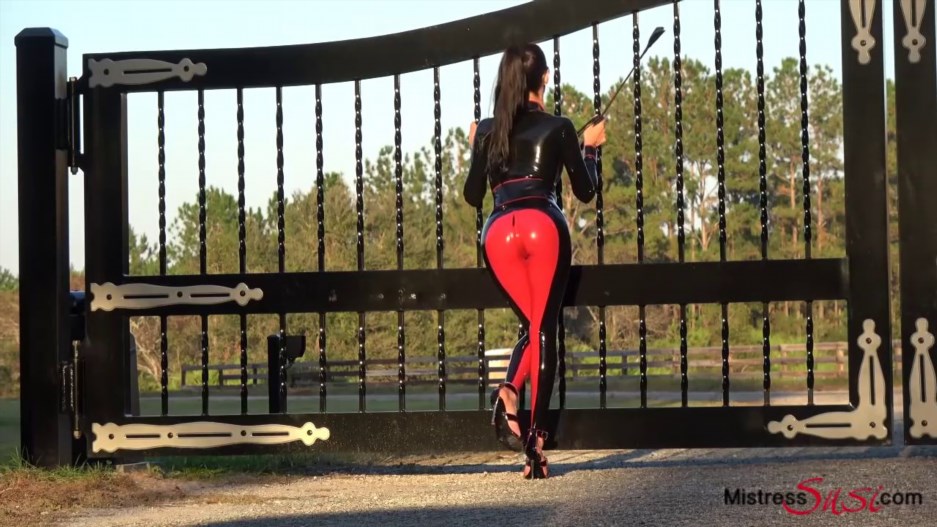 MISTRESS SUSI - Latex Riding Suit